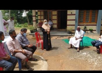 കുടിവെള്ള പദ്ധതി നാടിന് സമർപ്പിച്ചു.