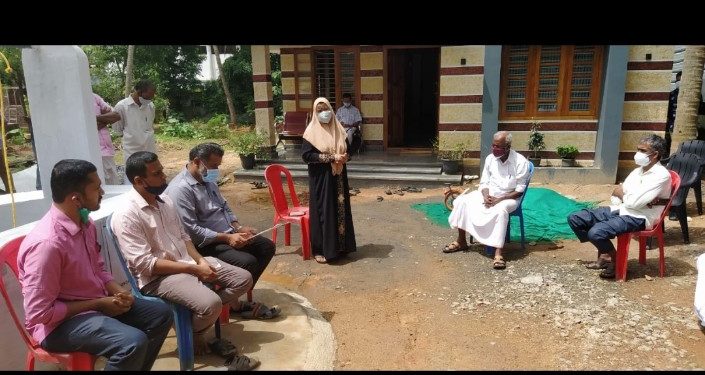 കുടിവെള്ള പദ്ധതി നാടിന് സമർപ്പിച്ചു.