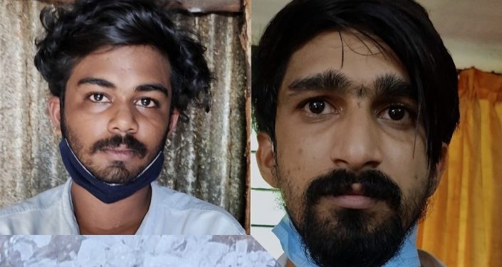 മയക്കുമരുന്നായ MDMA യുമായി വടക്കഞ്ചേരിയിൽ യുവാക്കൾ പിടിയിൽ