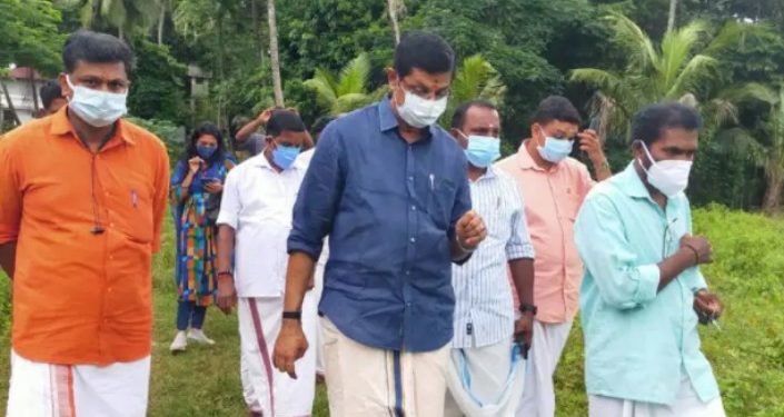 ഷൊർണൂരിലെ കൃഷിഭൂമി തരം മാറ്റൽ കോടികളുടെ അഴിമതിയെന്ന് BJP