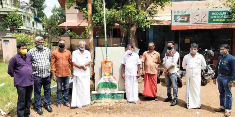 ലീഡർ കെ. കരുണാകരന്റെ നൂറ്റി മൂന്നാം ജന്മവാർഷിക ദിനം ആചരിച്ചു.