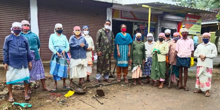 തൊഴിലുറപ്പ് പദ്ധതി ഫലപ്രദമായി പ്രയോജനപ്പെടുത്തി 32-ാം വാർഡ്