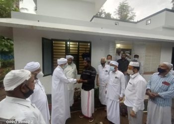 ചൂരക്കോട് മുഹമ്മദ് മുസ്ലിയാരുടെ ഭവന സമർപ്പണം നടത്തി