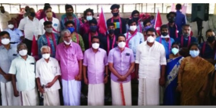 ബിജെപി, കോൺഗ്രസ് പാർടികളിൽനിന്ന് രാജിവച്ച് സിപിഐ എമ്മിലേക്ക്