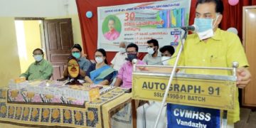 നൂറ്റി അമ്പതോളം വിദ്യാർത്ഥികൾക്ക് പഠന സൗകര്യം ഒരുക്കി വണ്ടാഴി സി വി എം ഹയർസെക്കൻഡറി സ്കൂൾ