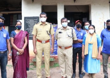 സ്ഥലം മാറ്റം ലഭിച്ചസി.ഐ ക്ക്സഹപ്രവർത്തകരുടെആദരവ്