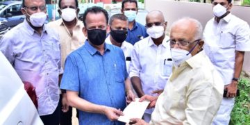 വ്യാപാരികൾ നേരിടുന്ന വിവിധ പ്രതിസന്ധികളെ കുറിച്ച് മന്ത്രിക്ക് KVVES മെമ്മോറാണ്ടം നൽകി