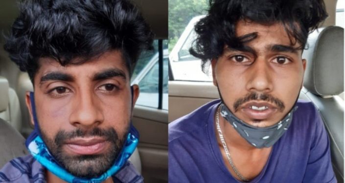 ഷൊര്‍ണ്ണൂരില്‍ ആഢംബര കാറില്‍ കടത്താന്‍ ശ്രമിച്ച നാല് കിലോ കഞ്ചാവ് പിടികൂടി; 2പേർ അറസ്റ്റിൽ