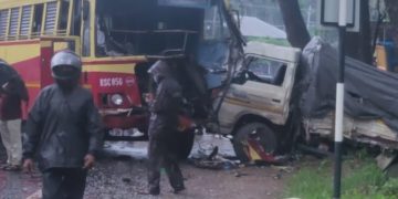 പനയംപാടത് വീണ്ടും വാഹനാപകടം, നിരവധി പേർക്ക്