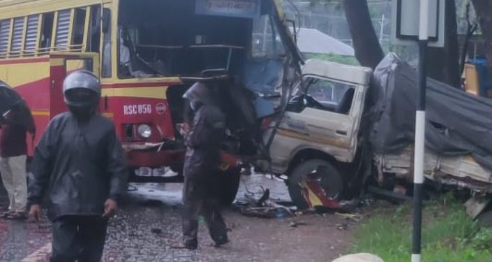 പനയംപാടത് വീണ്ടും വാഹനാപകടം, നിരവധി പേർക്ക്