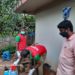 കോവിഡ് രോഗികൾ താമസിച്ചിരുന്ന വീട് അണുവിമുക്തമാക്കി മണ്ണാർക്കാട് എസ്.ഡി.പി.ഐ സംഘം