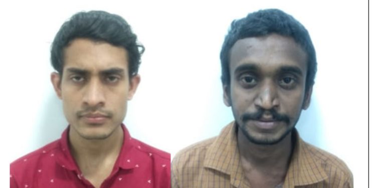 യുവതിയെ ഭീഷണിപ്പെടുത്തി പണം തട്ടാന്‍ ശ്രമം യുവാക്കൾ  പിടിയില്‍