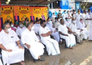 വിദ്യാഭ്യമന്ത്രി രാജിവെക്കണം :യൂഡിഎഫ് മലമ്പുഴ നിയോജകമണ്ഡലം  പ്രതിക്ഷേധ ധര്‍ണ്ണ.