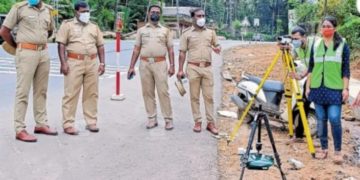 കല്ലടിക്കോട്  റോഡിലെ അപകട മേഖല :  വിദഗ്ധ പരിശോധന നടത്തി