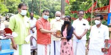 സ്വാതന്ത്ര്യദിനത്തിൽ വിജയികളെ അനുമോദിച്ചു.