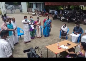 പ്രതിപക്ഷം സമാന്തര കൗൺസിൽ യോഗം സംഘടിപ്പിച്ച് പ്രതിഷേധിച്ചു