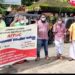 കള്ളുവ്യവസായം സംരക്ഷിക്കുക:AITUC ധർണ്ണ നടത്തി