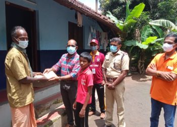 മരുതരാജ് ധനസഹായ ഫണ്ട് കൈമാറി