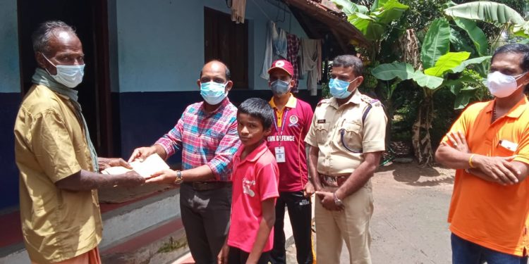 മരുതരാജ് ധനസഹായ ഫണ്ട് കൈമാറി