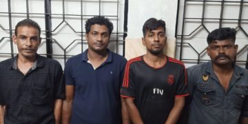 നിർമാണ സാമഗ്രികൾ മോഷ്ടിച്ച് വിൽപന നടത്തുന്നവർ പിടിയിൽ