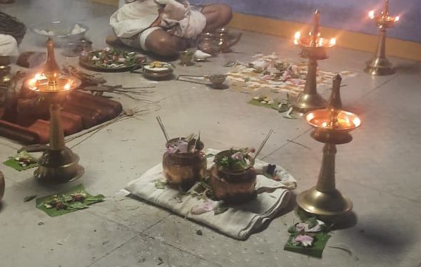 കുനിശ്ശേരി പൂക്കുളങ്ങര ഭഗവതിക്ഷേത്രത്തിൽ വിശേഷാൽ പൂജകൾ