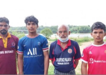 മൃതദേഹവുമായി നീന്തിയത്‌ 5 കിലോമീറ്റർ