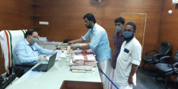 എസ്ഡിപിഐ മുനിസിപ്പാലിറ്റി സെക്രട്ടറിക്ക് പരാതി നൽകി