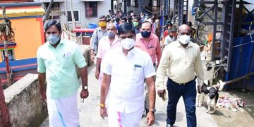 സഫായി കര്‍മചാരി ചെയര്‍മാന്‍ എം.വെങ്കടേശന്‍ വിവിധ സ്ഥലങ്ങൾ സന്ദര്‍ശിച്ചു