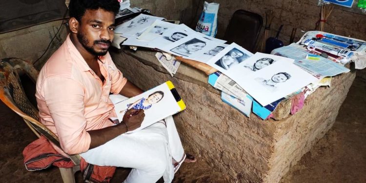 ഹരിക്കുട്ടൻ വരയുന്നു, അമ്മയുടെ ചികിത്സക്കായി