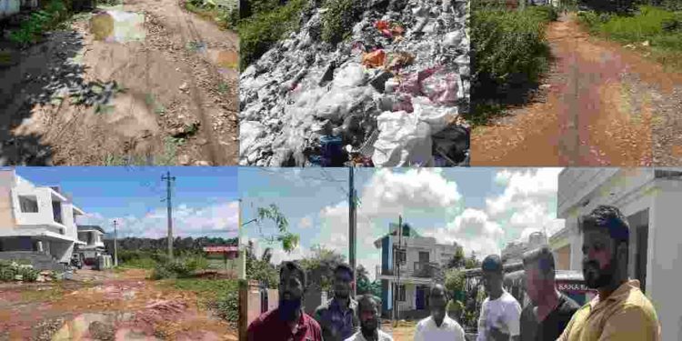 പിരായിരി  നാലാം വാർഡിലെ ശോചനീയാവസ്ഥ പരിഹരിക്കണം