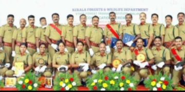 ബീറ്റ് ഫോറസ്റ്റ് ഓഫീസര്‍ പുതിയ ബാച്ച് പാസിംഗ് ഔട്ട് പരേഡ് നടന്നു