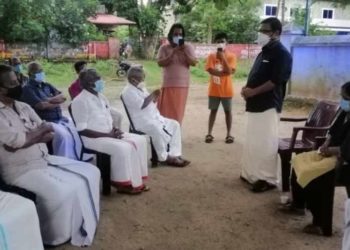കണ്യാർകളി ആശാൻ ദ്വാരക കൃഷ്ണനെ അനുസ്മരിച്ച് സർവകക്ഷി യോഗം ചേർന്നു.