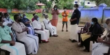 കണ്യാർകളി ആശാൻ ദ്വാരക കൃഷ്ണനെ അനുസ്മരിച്ച് സർവകക്ഷി യോഗം ചേർന്നു.