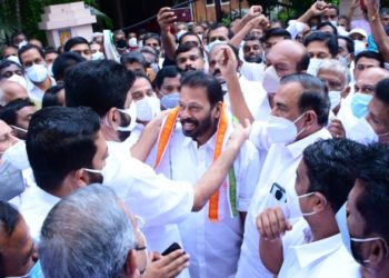 എ തങ്കപ്പൻ  ഡിസിസി പ്രസിഡന്റയി  ചുമതലയേറ്റു