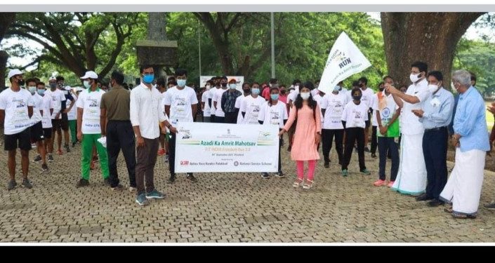 ഫിറ്റ്‌ ഇന്ത്യ ഫ്രീഡം റൺ സംഘടിപ്പിച്ചു