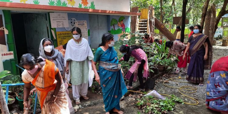 സേവന മികവിൽ കളിമുറ്റം ഒരുങ്ങുന്നു.