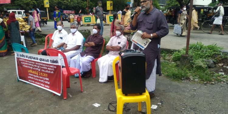 തടവുകാരെ സന്ദര്‍ശിക്കാനെത്തിയ കുടുംബാംഗങ്ങളെ അറസ്റ്റുചെയ്തത് ഫാഷിസ്റ്റ് നിലപാട്: എന്‍സിഎച്ച്ആര്‍ഒ