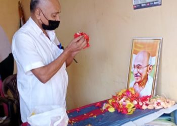 മഹാത്മാഗാന്ധിയുടെ 152-ാം ജന്മദിനം ആഘോഷിച്ചു