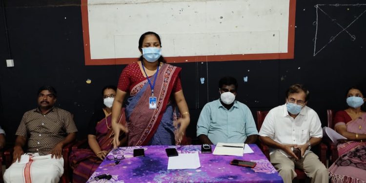 സ്കൂൾ തുറക്കുന്നതിന് മുന്നോടിയായി ഹൈസ്‌കൂൾ കേരളശ്ശേരി യോഗം ചേർന്നു