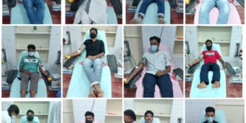 നജാത്ത് കോളേജ് പാലിയേറ്റീവ് ട്രസ്റ്റ് രക്തദാനം നടത്തി