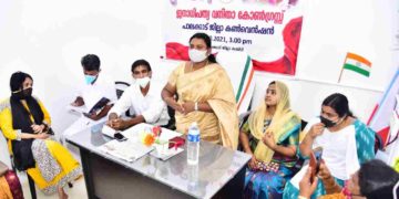 ജനാധിപത്യ വനിതാ കോൺഗ്രസ്സ് ജില്ലാ കൺവെൻഷൻ