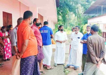 ദുരിതബാധിതരെ വെൽഫെയർ പാർട്ടി നേതാക്കൾ സന്ദർശിച്ചു.