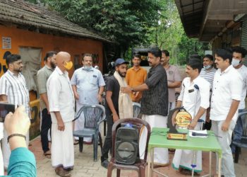 മണ്ണാർക്കാട് നിന്നും കാശ്മീരിലേക്ക് സൈക്കിൾ യാത്രചെയ്ത സാജിറിന് ജന്മനാട്ടിൽ സ്വീകരണം നൽകി.