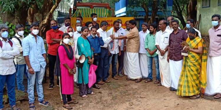 സ്വീകരണം നൽകി