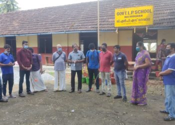 ശുചീകരണ പ്രവർത്തനങ്ങൾ നടത്തി JCIയും KVVESഉം മാതൃകയായി.