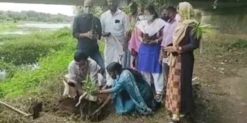 ഭാരതപ്പുഴയുടെ തീരങ്ങളിൽ മുളങ്കാട് വെച്ചു പിടിപ്പിക്കുന്ന പദ്ധതിക്ക് തുടക്കമായി
