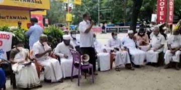 സർവ്വധർമ്മ സദ്ഭാവനാ കേരള യാത്രയ്ക്ക് പാലക്കാട് സ്വീകരണം നൽകി.