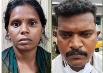 26 ലക്ഷത്തിന്റെ ആഭരണങ്ങൾ മോഷ്ടിച്ച ദമ്പതികൾ പിടിയിൽ