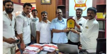 കേരള ടാക്സി ഡ്രൈവേഴ്സ് ഓർഗനൈസേഷൻ യാത്രയയപ്പ് നൽകി