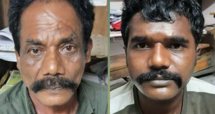 ചെർപ്പുളശ്ശേരിയിൽ വീട് കുത്തിതുറന്ന് മോഷണം പ്രതികൾ പിടിയിൽ